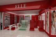 Thiết kế nội thất showroom thời trang Elle