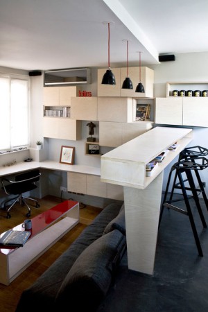 "Choáng mắt" vì căn hộ 16m² quá tiện ích 1