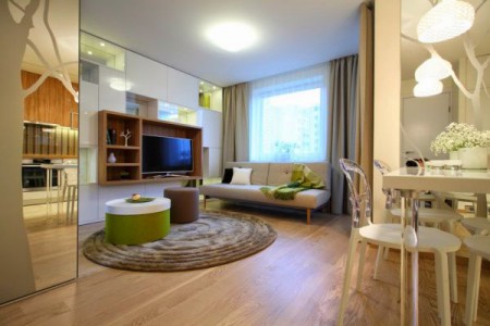 Khám phá cách mở rộng không gian cho căn hộ 34 m2 1