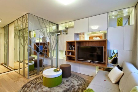 Khám phá cách mở rộng không gian cho căn hộ 34 m2 2