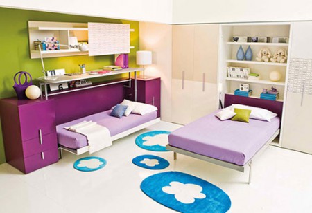 Những chiếc giường gập không tốn diện tích 4