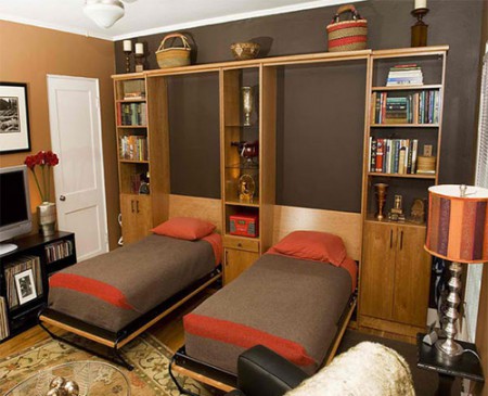Những chiếc giường gập không tốn diện tích 9