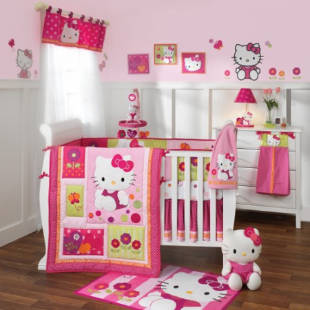 Những căn phòng lãng mạn với màu hồng Kitty 3