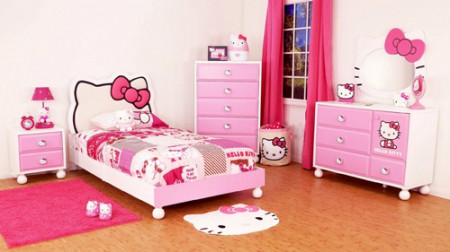 Những căn phòng lãng mạn với màu hồng Kitty 9