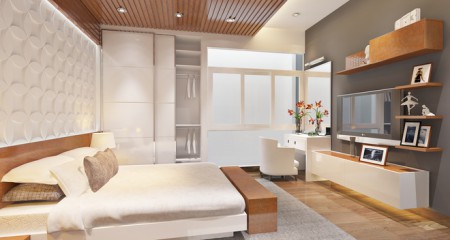 Cách phối màu giúp nhà rộng thoáng hơn 11